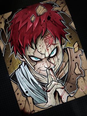 Image of Gaara + Gaara Broken Shiny