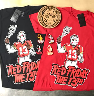 Image of Red Friday the 13th Shirt