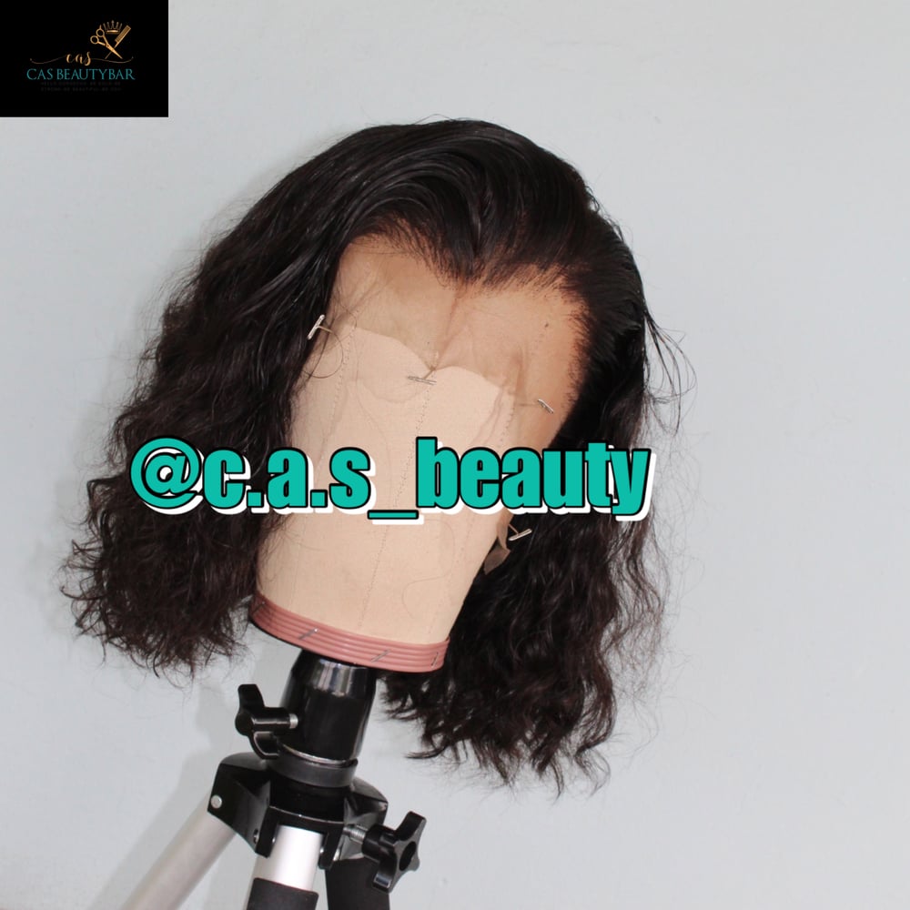 Image of Lace Frontal a Curly Bob