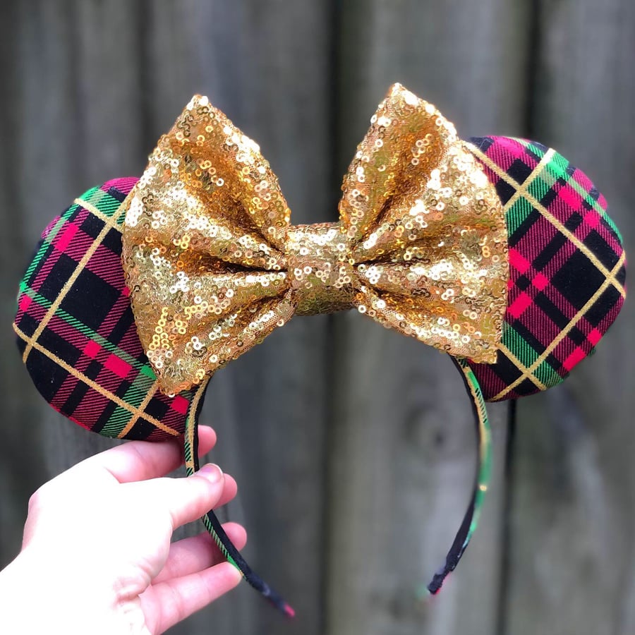 Image of Very Merry Plaid Ears
