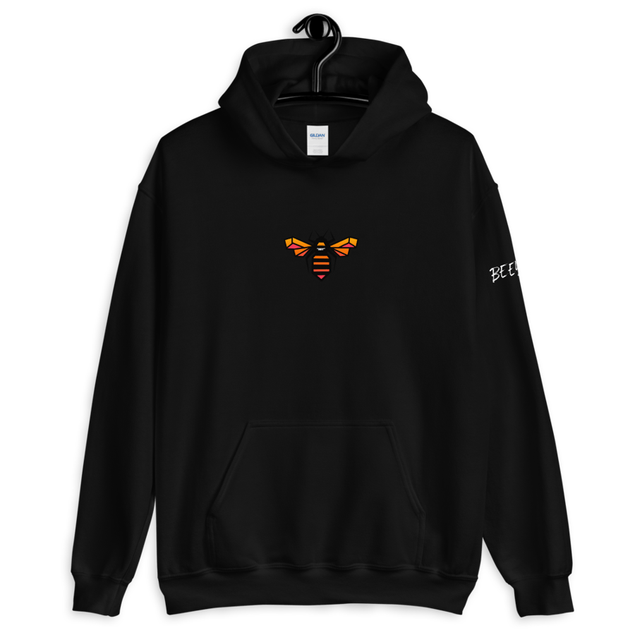 Image of BeeYou ''Orange bee'' Hoodie Unisex
