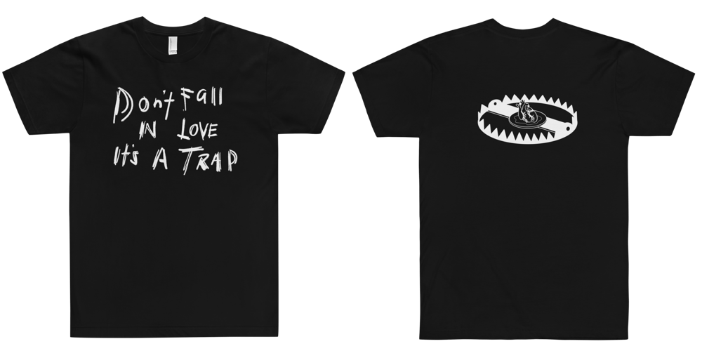 Image of Don't Fall In Love It's A Trap "Bear" Tee