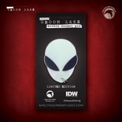 Image of Groom Lake: Glow-in-the-Dark Archie enamel pin!