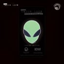 Image 2 of Groom Lake: Glow-in-the-Dark Archie enamel pin!