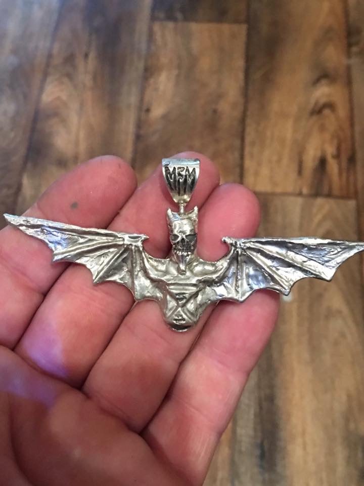 Image of Xxx Z' DeViL BaT NecKLacE xxX