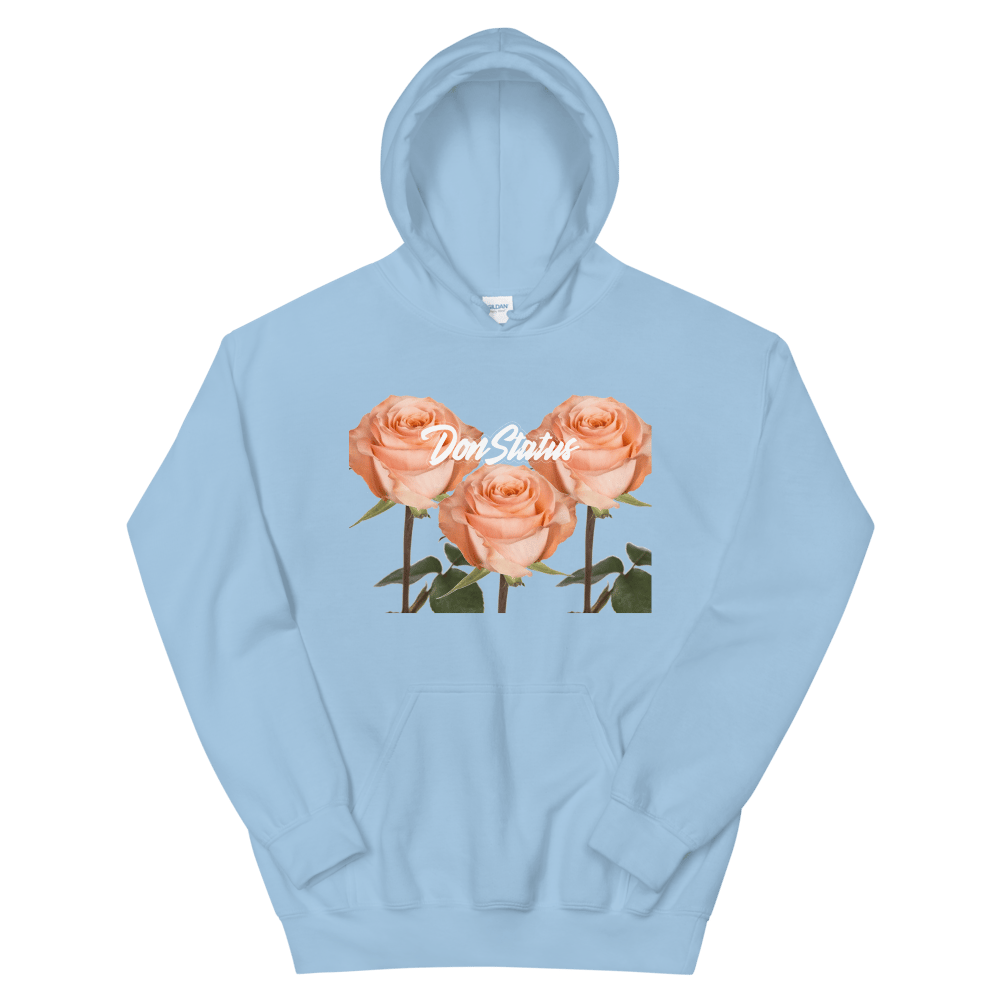 Amour pink 2025 hoodie with rose