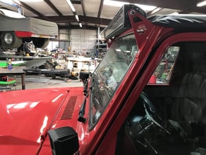 Image of Suzuki Samurai triple led light kit for windshield