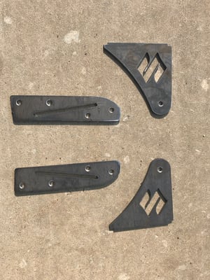 Image of Suzuki Samurai triple led light kit for windshield