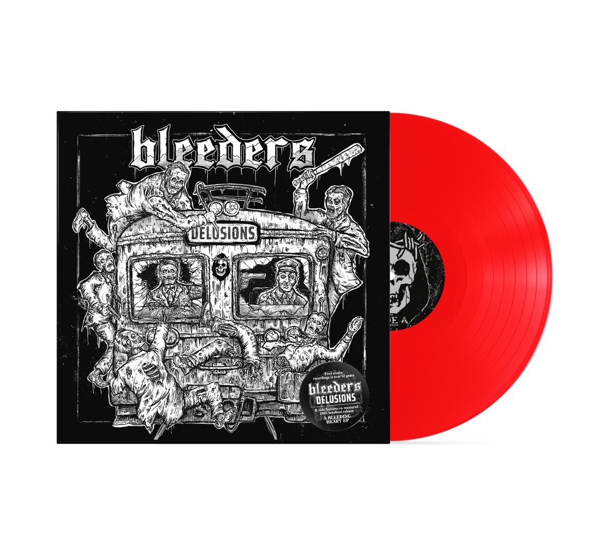 Image of Delusions - Red Vinyl 