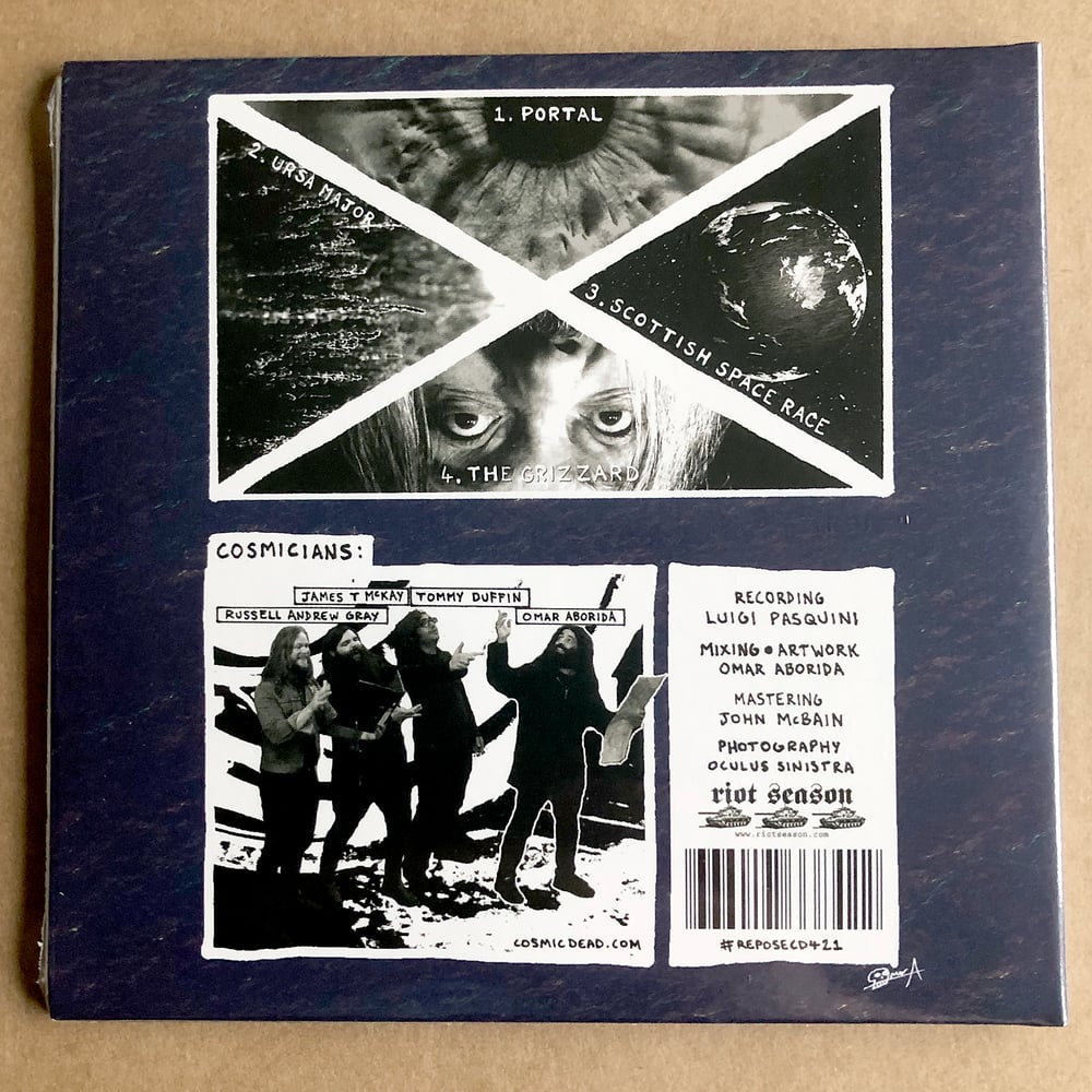 THE COSMIC DEAD 'Scottish Space Race' CD