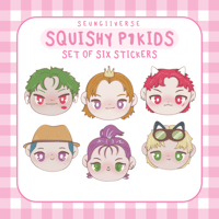 Image 2 of Squishy P1Kids Sticker Pack