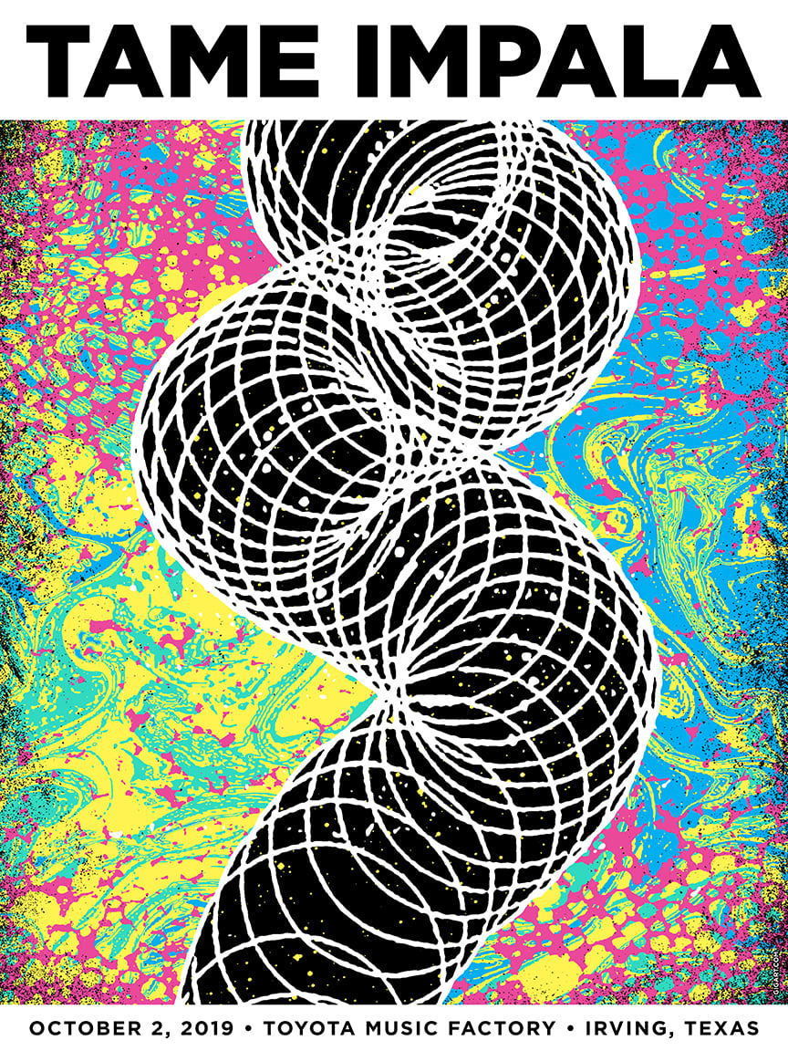 GIGART — Tame Impala Main Show Poster 2019