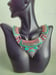 Image of RED CORAL AND TURQUOISE TIBETAN NECKLACE