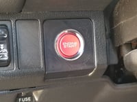 Image 5 of 88-91 EF Honda S2000 Push Button Start Panel - Coin Pocket Version (CRX Civic Hatch Sedan Wagon)