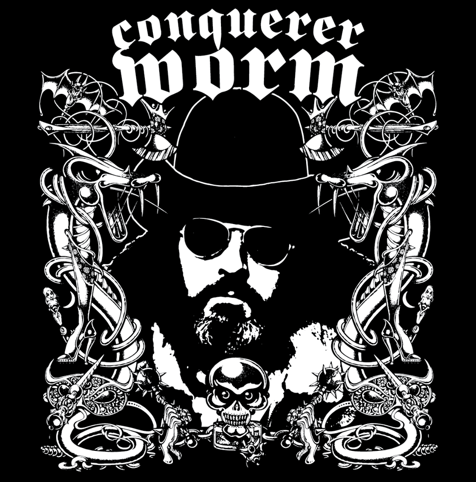 CONQUERER WORM - Self Titled LP (Orange Vinyl)