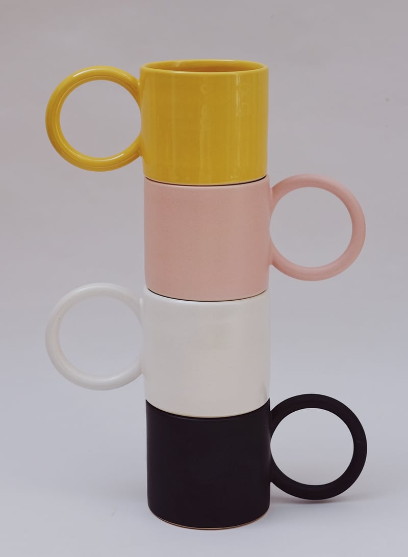 Image of Round handle mug / L