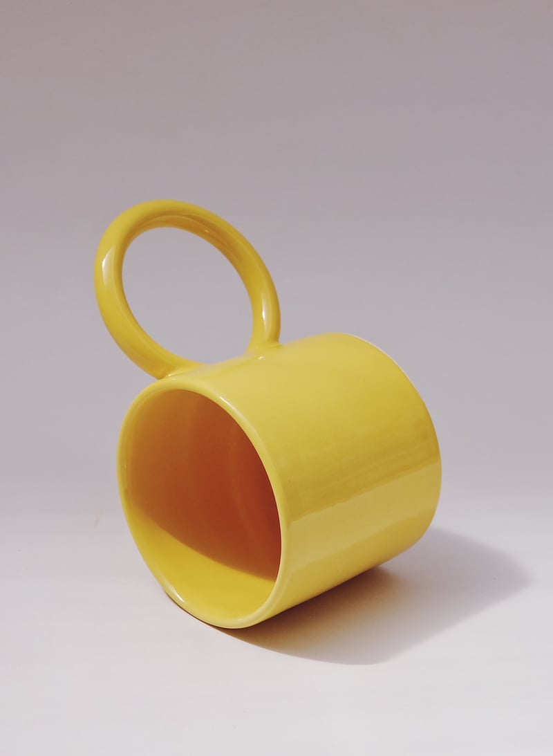 Image of Round handle mug / L