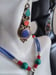 Image of BLUE BEADED TIBETAN NECKLACE