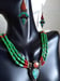 Image of GREEN BEADED TIBETAN NECKLACE