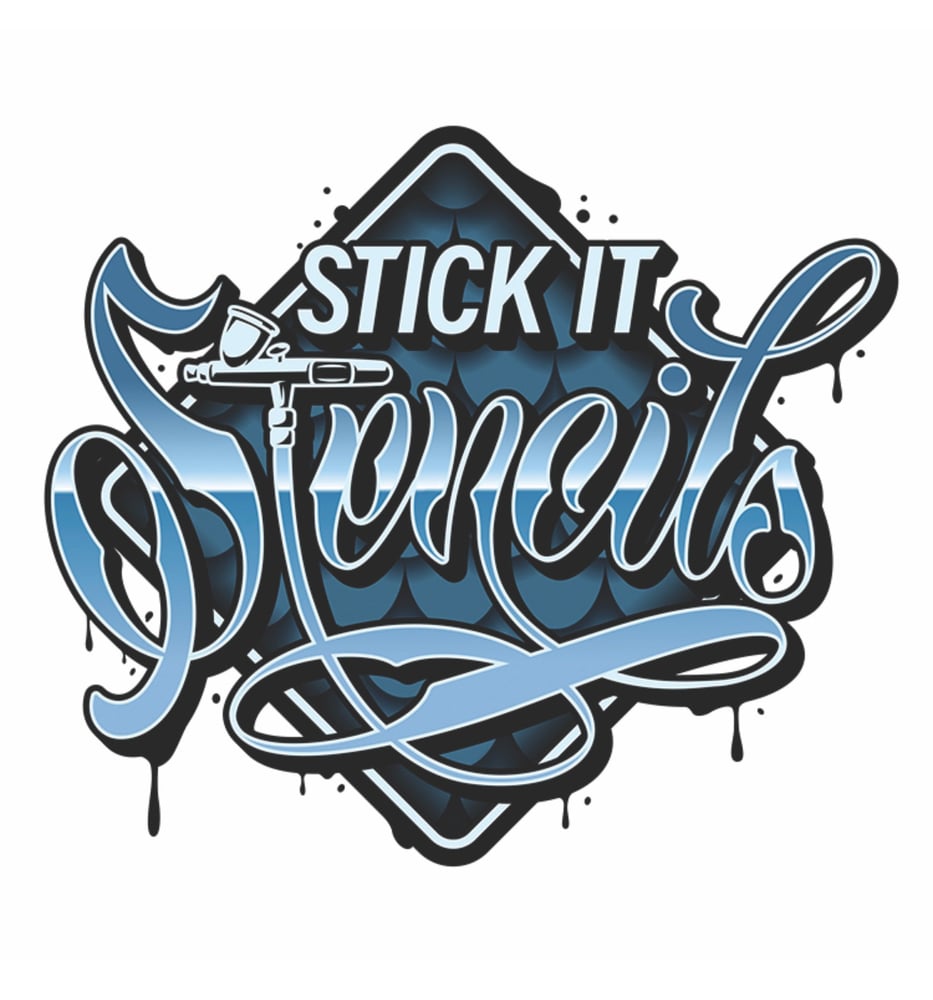 Stick On Stencils - Custom Sticker Stencils