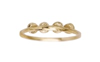 Image 2 of Four stone diamond ring. Rose cut. 18k. José