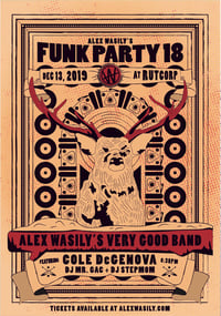 FUNK PARTY 18 TICKETS - WEEK OF SHOW