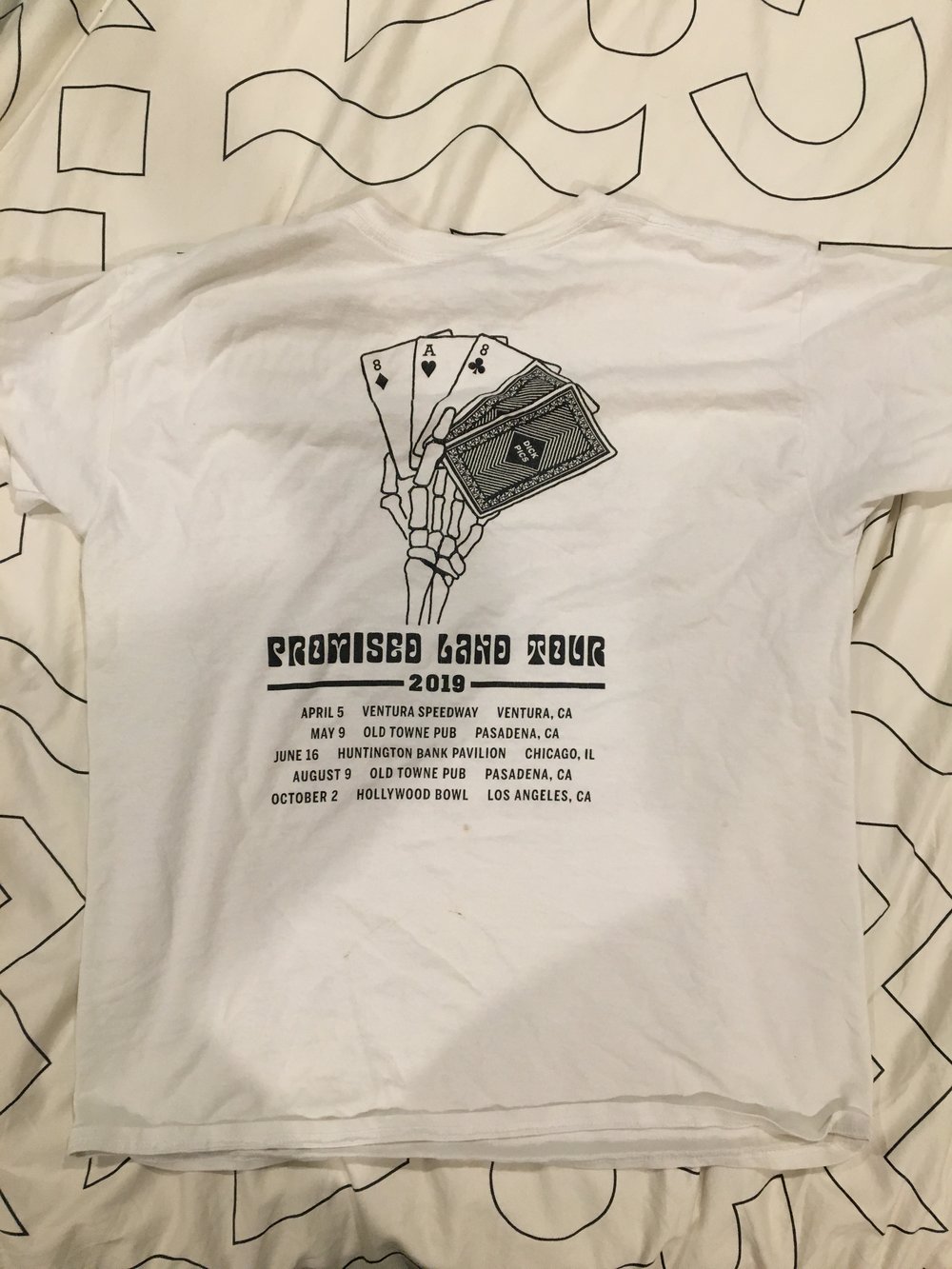 Image of Richard Pictures "Promised Land Tour" t-shirt