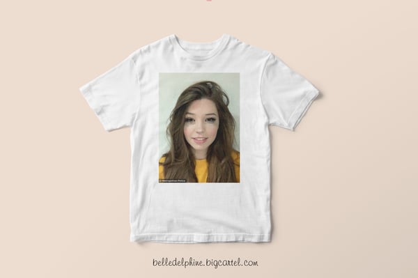 Image of Belle Delphine Mugshot T-Shirt