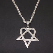 Image of HIM Heartagram Necklace Pendant