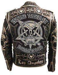 Image 1 of Marc Vachon Master of Ceremonies Custom Leather Jacket
