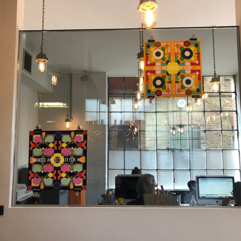 Sing Me Songs Of Love, 2019 50cm2 and 12inch archive print 