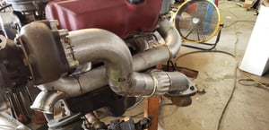 Image of 3" downpipe for relocation manifolds and relocation pipes