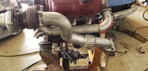 Image of 3" downpipe for relocation manifolds and relocation pipes