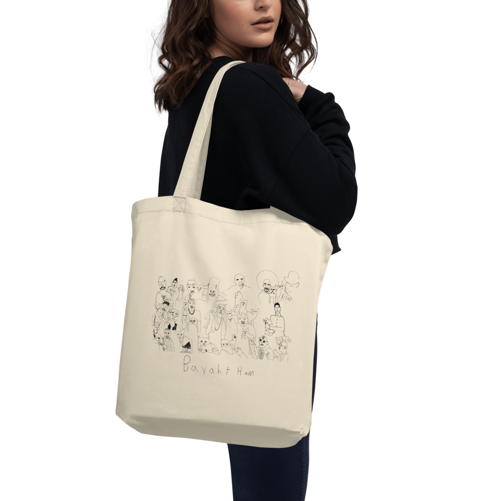 Image of Cat Rapper Eco Tote 