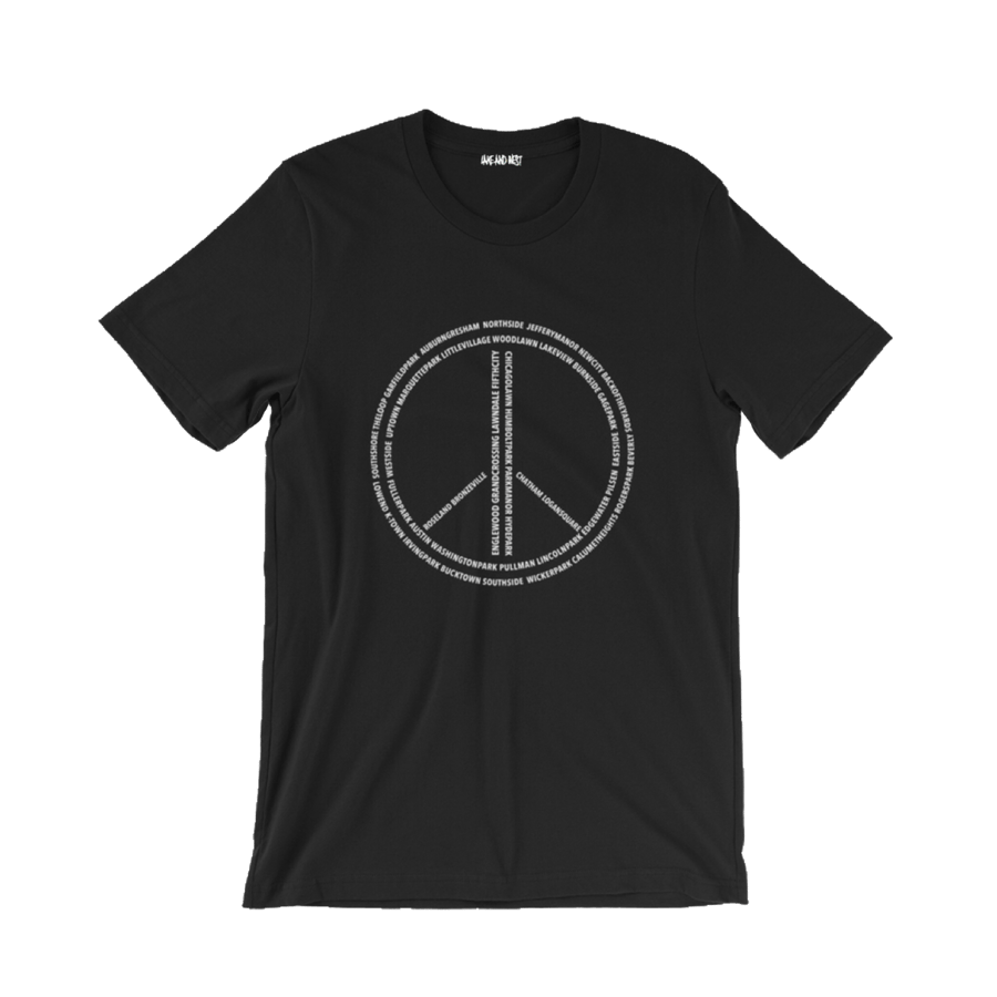 Image of Chi-Town Peace Tee (Adults)