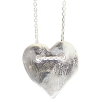 Image 4 of Valentina heart charm necklace
