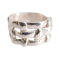 Image 1 of Sterling silver or 24ct gold-plated Formentera ring