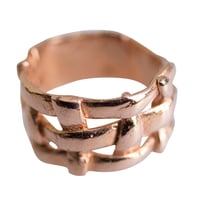 Image 3 of Sterling silver or 24ct gold-plated Formentera ring