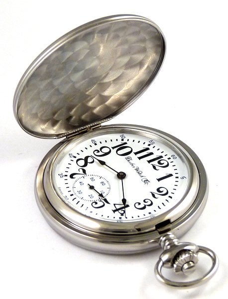 Swiss made discount mechanical pocket watch