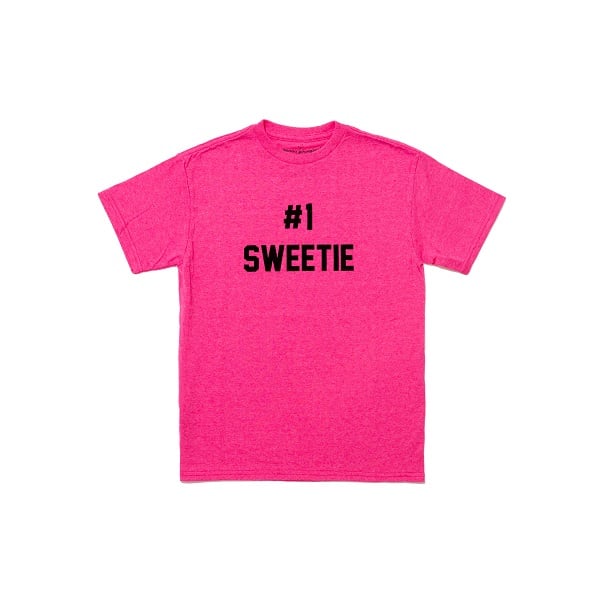 Image of RESTOCK 🩷🍒Number One Sweetie Tee Pink 🩷