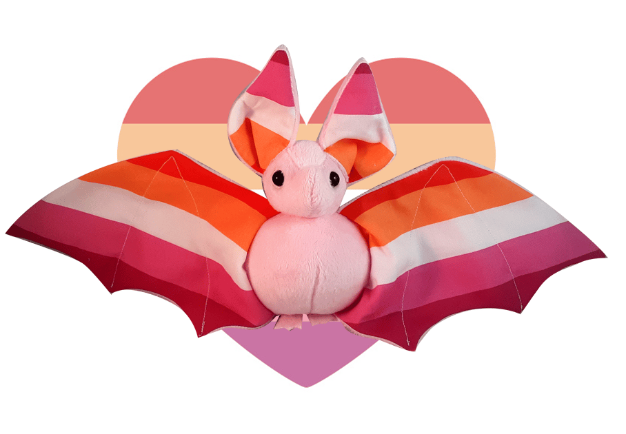 Image of Lesbian Bat - Multiple Colour Options - Made to order
