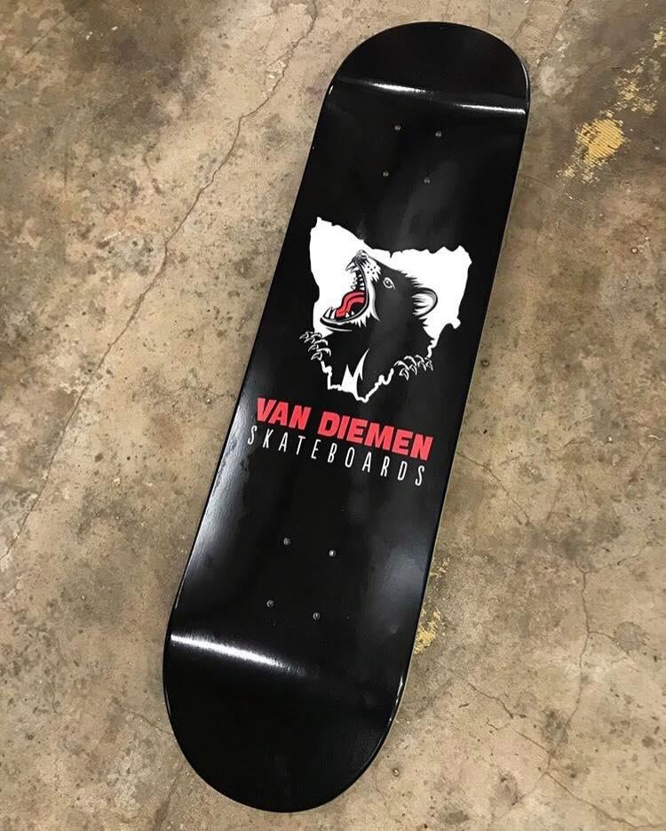 van skateboard