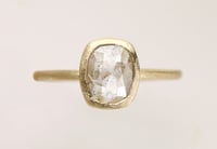 Image 4 of Salt and Pepper diamond ring. 18k. Navajo