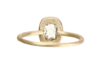 Image 2 of Salt and Pepper diamond ring. 18k. Navajo