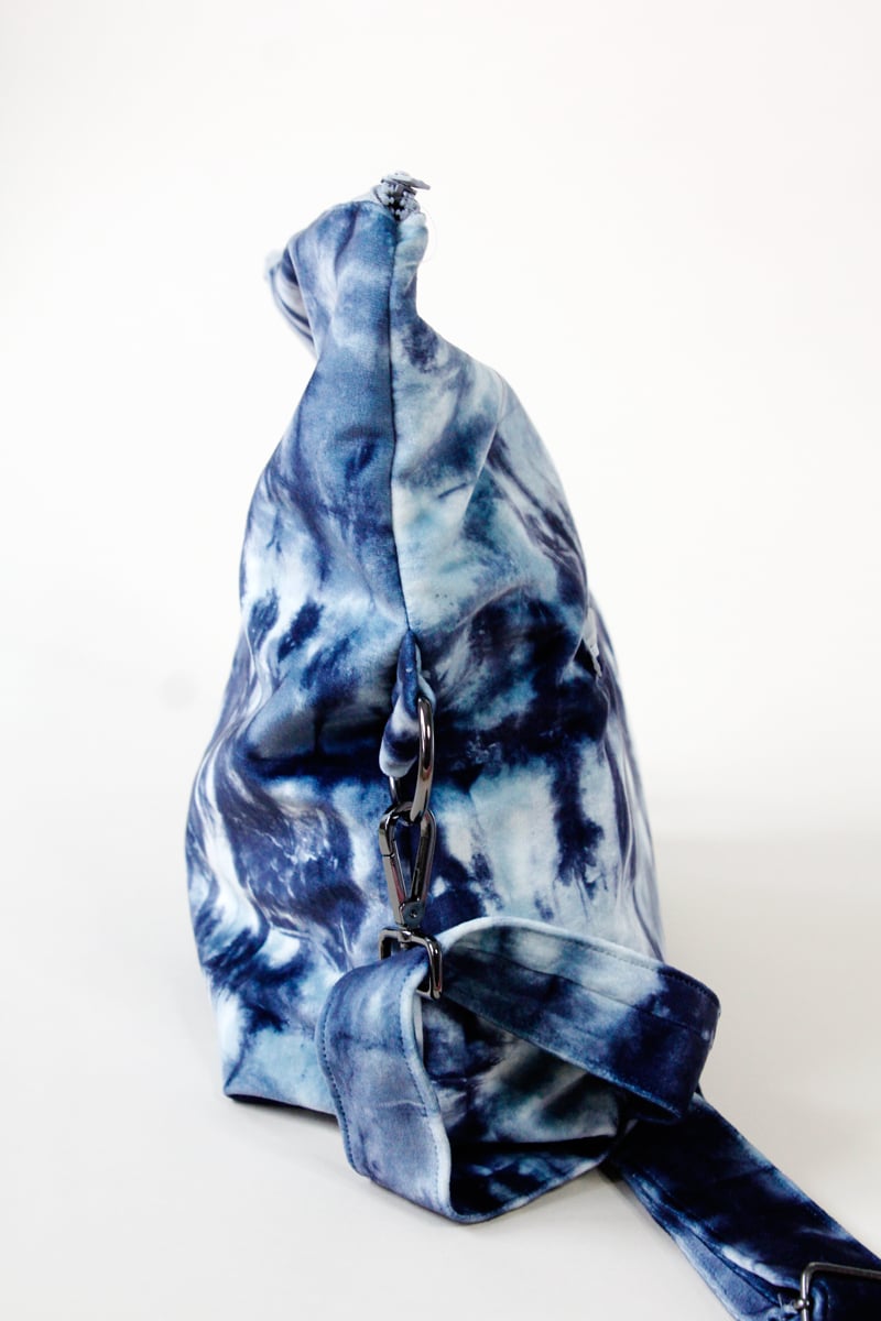 Image of the ARIA FOLDOVER bag PDF pattern
