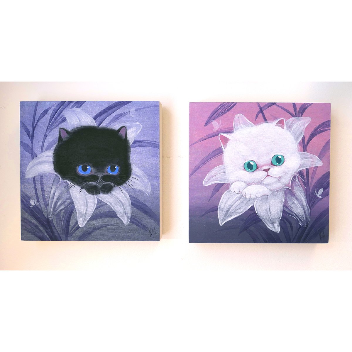 Kittens Original Paintings