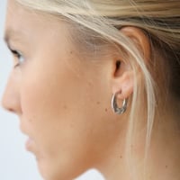 Image 1 of Marta flat hoops