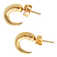 Image 1 of Agnes tiny hoop earrings