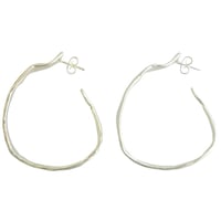 Image 1 of Fabulous wide hoop earrings