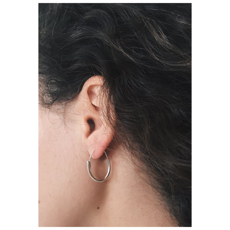 Image of curve earrings 
